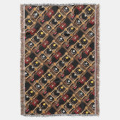 Wein-Gestell-Wurfs-Decke Decke (Vorderseite Vertikal)