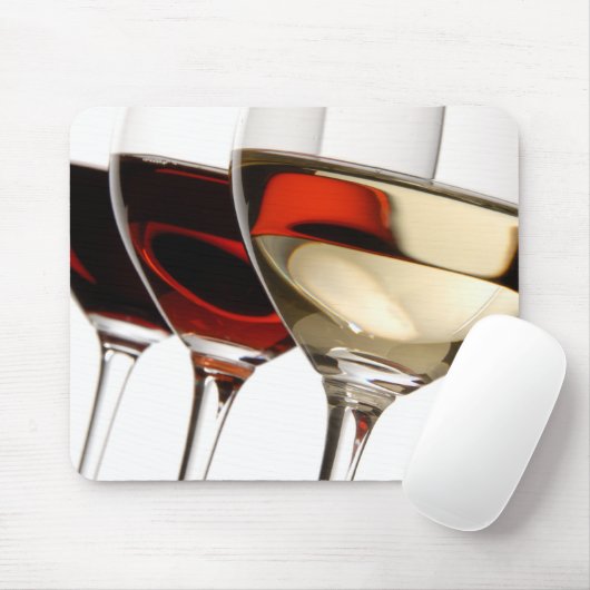 Wein-Glas Mousepad (Mit Mouse)
