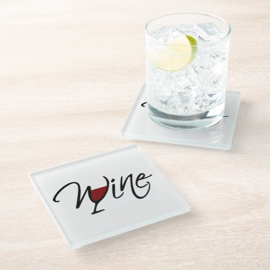 WEIN GLASUNTERSETZER (Schrägansicht)