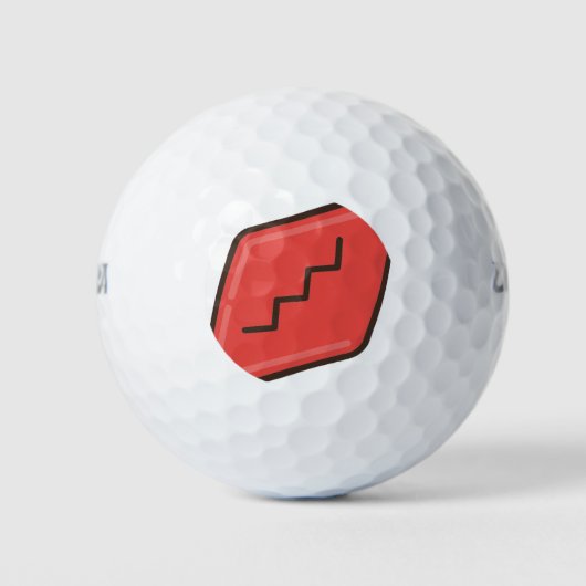 Wein Golfball (Vorderseite)
