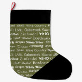 WEIN GROßER WEIHNACHTSSTRUMPF (Vorderseite)