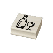 Wein Gummistempel (Stempel)