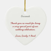 Wein Hochzeit Gown Bridesmaid Weihnachtsschmuck (Hinten)