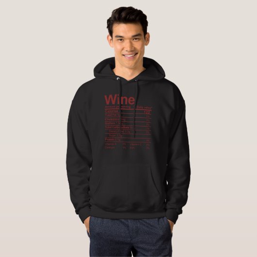 Wein Hoodie (Vorne ganz)