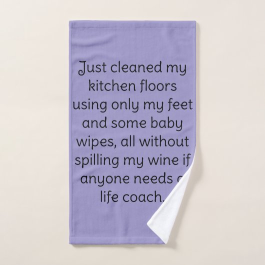 Wein Humor Handtuch (Handtuch)