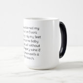 Wein Humor Kaffeetasse (VorderseiteRechts)