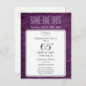 Wein Imitate Texturierte Party oder Wiedersehen Sa Ankündigungspostkarte (Vorne/Hinten)