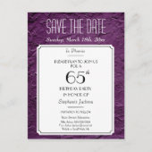 Wein Imitate Texturierte Party oder Wiedersehen Sa Ankündigungspostkarte (Vorderseite)