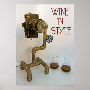 Wein in Style Poster! Poster