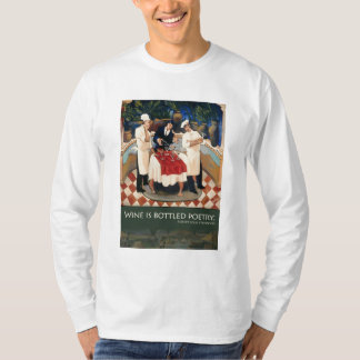 "Wein ist abgefüllte Poesie " T-Shirt