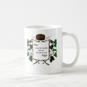 Wein ist Beweis / Ich würde lieber Wein trinken Ta Kaffeetasse