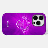 Wein ist der Fall von Case-Mate iPhone Hülle (Rückseite (Horizontal))