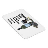 Wein ist die Antwort, was war die Frage? Magnet (Rechte Seite)