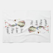 Wein ist die Frage lustigen Handtuch (Horizontal)