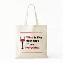 Wein ist wie Klebeband, es fixiert alles