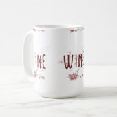 Wein Kaffeetasse (Vorderseite Links)