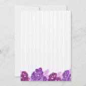 Wein & Käse Bridal Dusche Einladung (Rückseite)