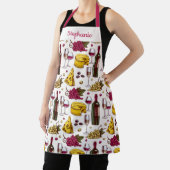 Wein & Käse-Degustation Print, Schürze für den eig (InSitu)