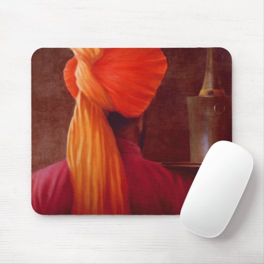 Wein-Kellner beim Taj Mousepad (Mit Mouse)