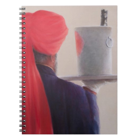 Wein-Kellner Jaipur 2012 Notizblock (Vorderseite)