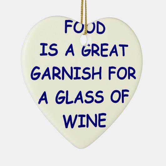 Wein Keramik Ornament (Rechts)