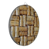 Wein-Korken Dartscheibe (Vorderseite Links)