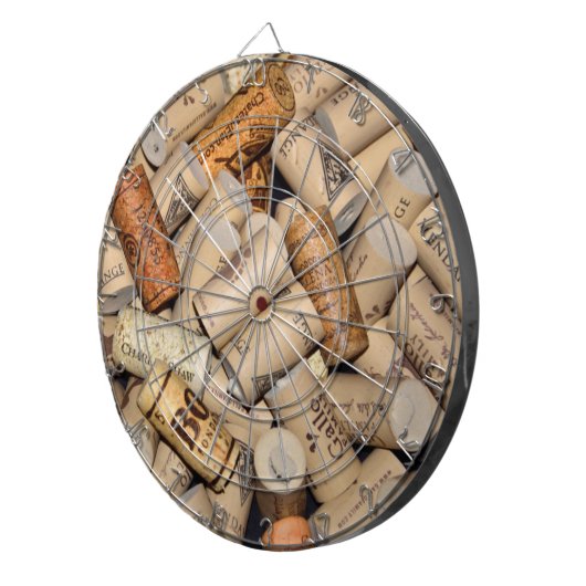 Wein-Korken Dartscheibe (Vorderseite rechts)