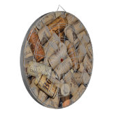 Wein-Korken Dartscheibe (Vorderseite Links)