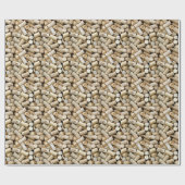 Wein-Korken Geschenkpapier (Flach)