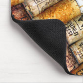 Wein-Korken-Mausunterlage Mousepad (Ecke)