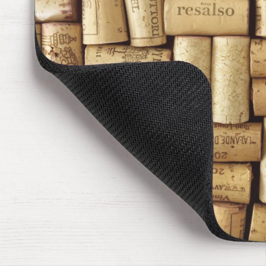 Wein-Korken Mousepad (Ecke)
