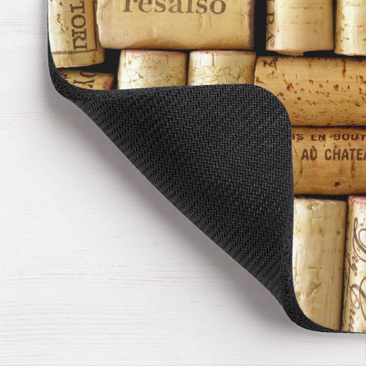Wein-Korken Mousepad (Ecke)