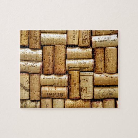 Wein-Korken Puzzle (Horizontal)