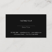 Wein | Korkenzieher II Visitenkarte (Rückseite)