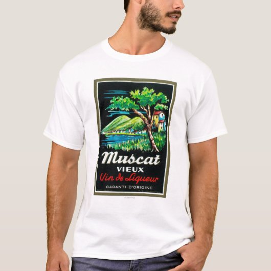 Wein LabelEurope Muscats Vieux T-Shirt (Vorderseite)