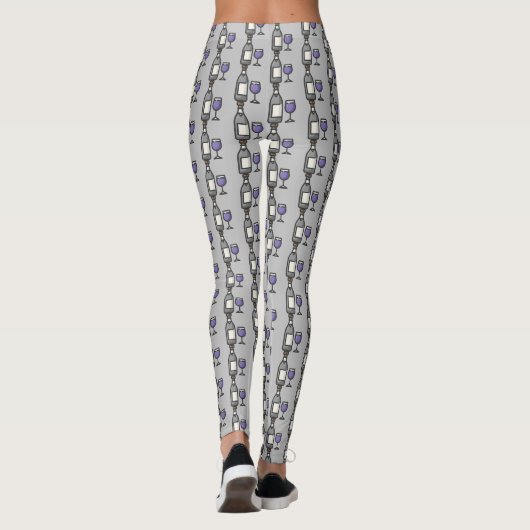 Wein Leggings (Rückseite)