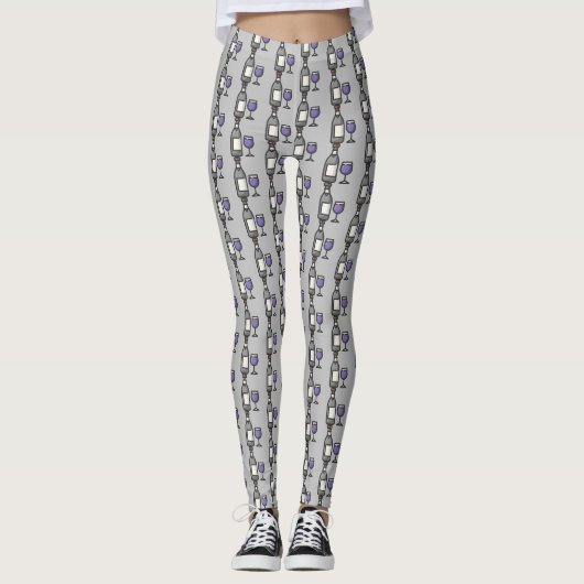 Wein Leggings (Vorderseite)