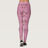Wein Leggings (Rückseite)