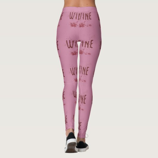 Wein Leggings (Rückseite)