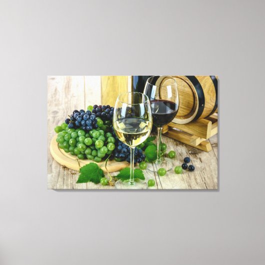 Wein Leinwanddruck (Vorderseite)