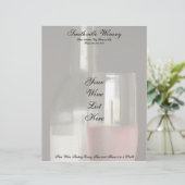 Wein Letterhead Briefkopf (Stehend Vorderseite)