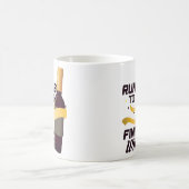 Wein-Liebhaber-Marathon-Läufer-lustiges Kaffeetasse (Mittel)