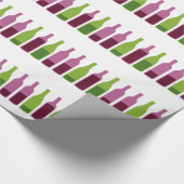Wein-Liebhaber-Packpapier Geschenkpapier (Ecke)