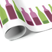 Wein-Liebhaber-Packpapier Geschenkpapier (Rolleneckpunkt)