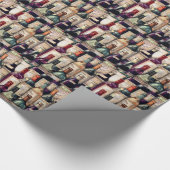 Wein-Liebhaber-Packpapier Geschenkpapier (Ecke)