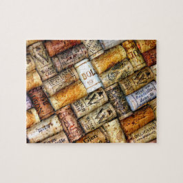 Wein-Liebhaber-Puzzlespiel Puzzle
