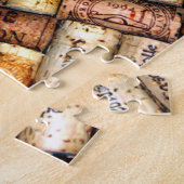 Wein-Liebhaber-Puzzlespiel Puzzle (Seite)
