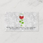 Wein-Logo | Korkenzieher Visitenkarte (Rückseite)