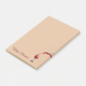 Wein Lover Post-it-Notes Post-it Klebezettel (angewinkelt)