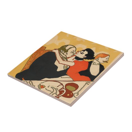 Wein macht Sie zum Hansome Tile Fliese (Seite)